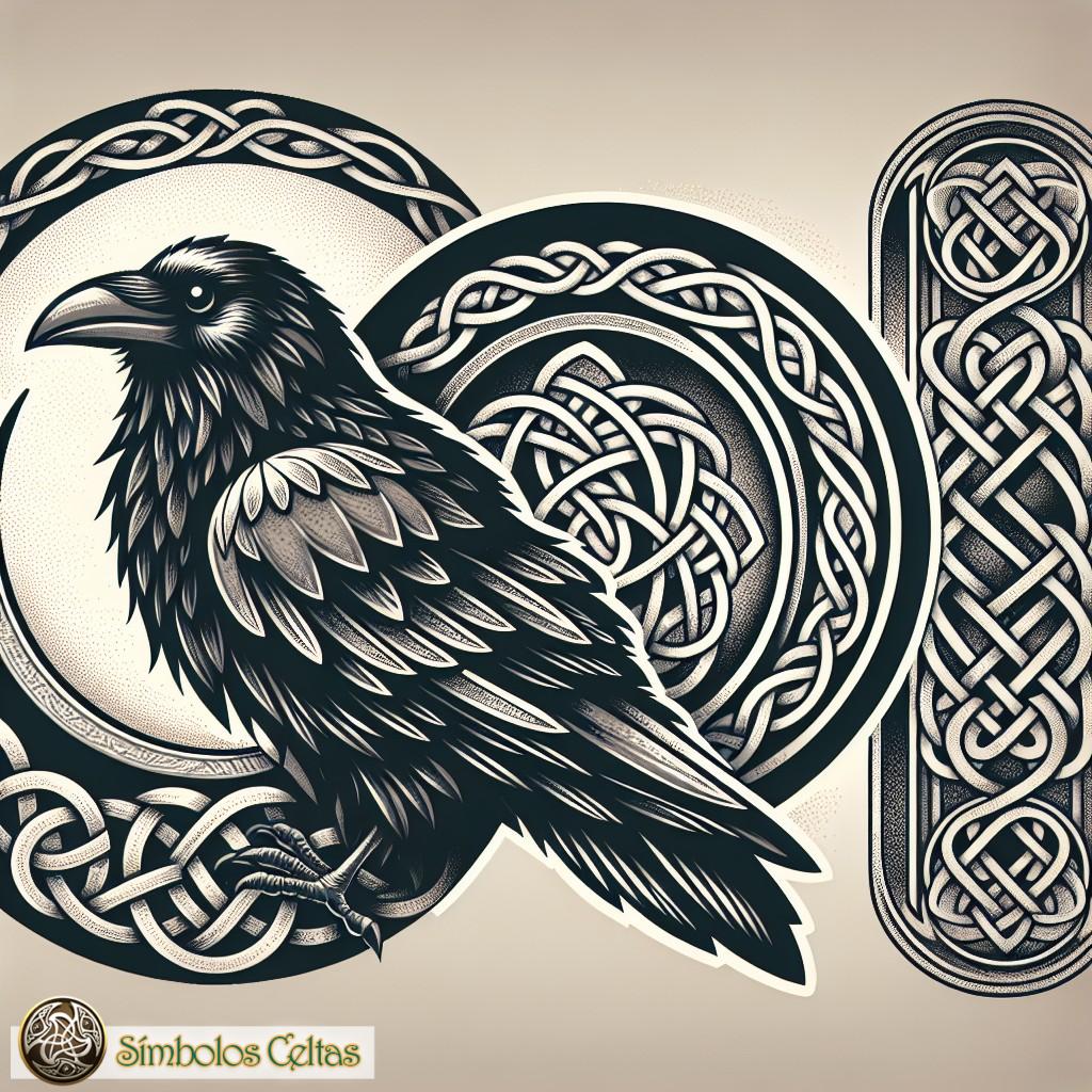 tatuaje del cuervo celta - Tatuaje del Cuervo Celta
